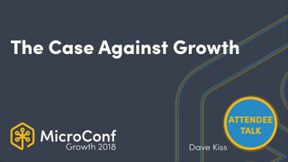 The case against growth