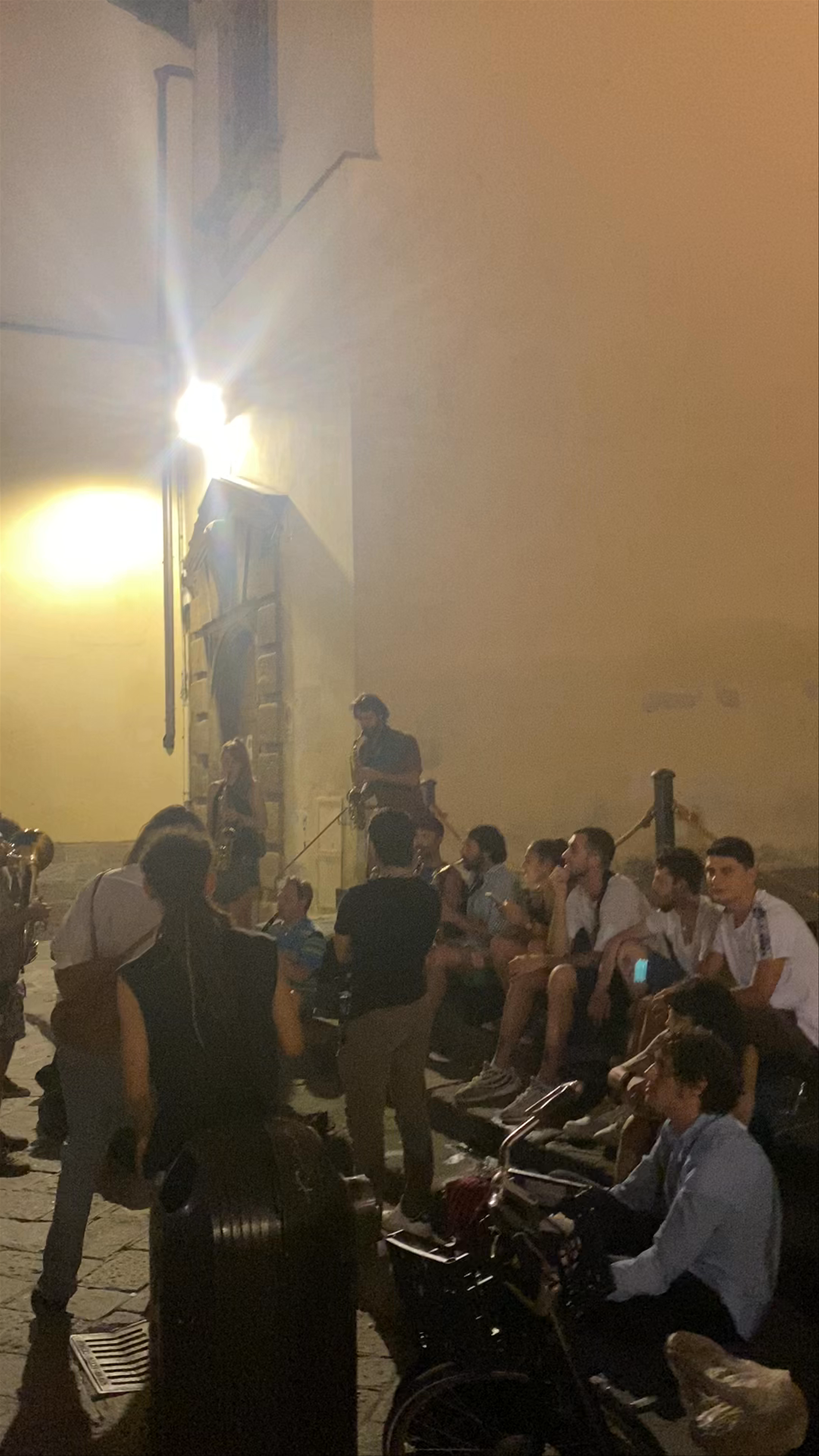 Nightlife Vibes at Piazza di Santo Spirito, Florence