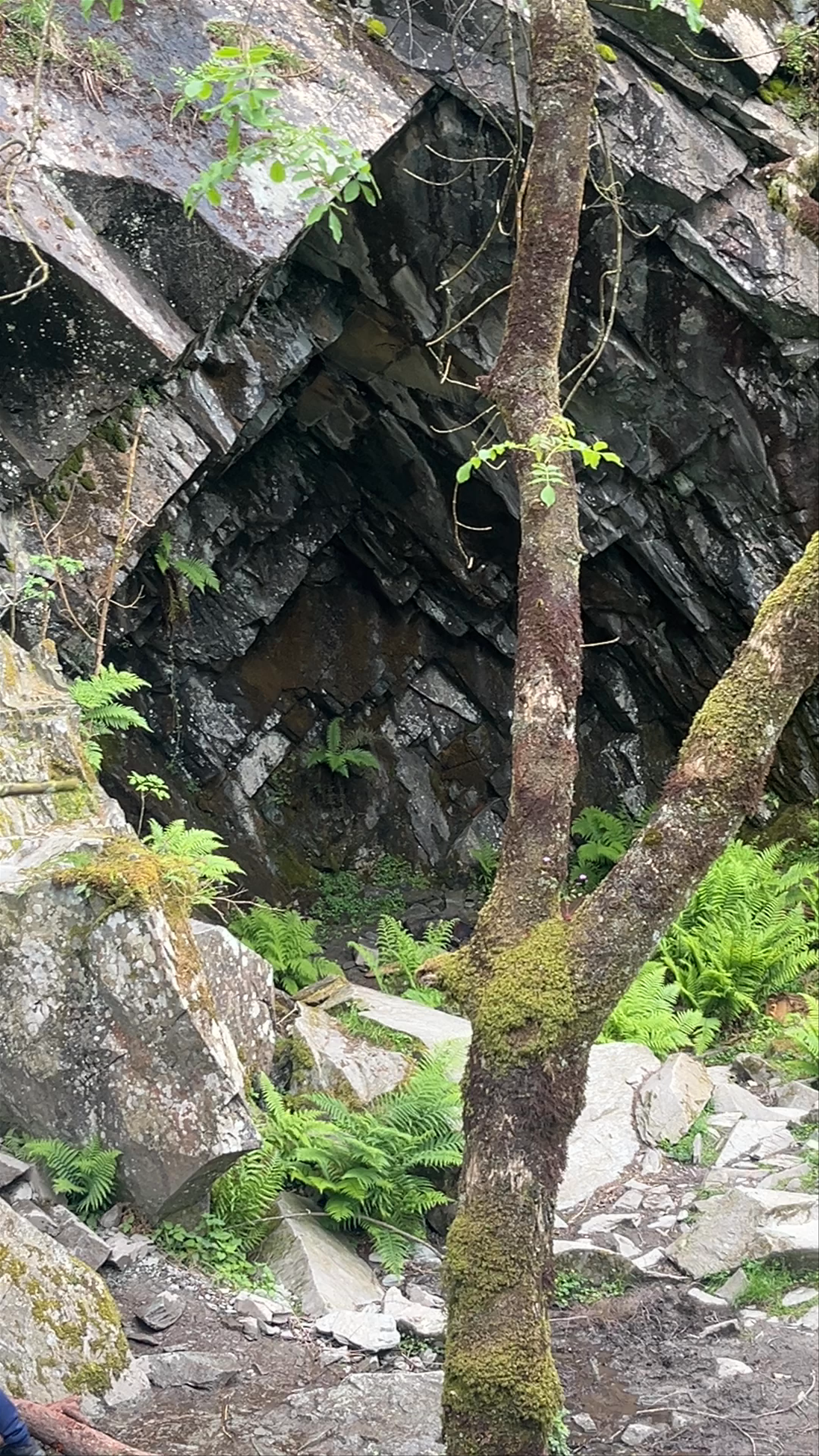 Exploring a Hidden Cave in Lake District National Park, United Kingdom