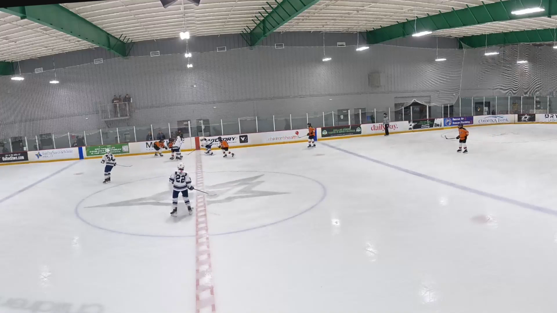 goal, covering the net.