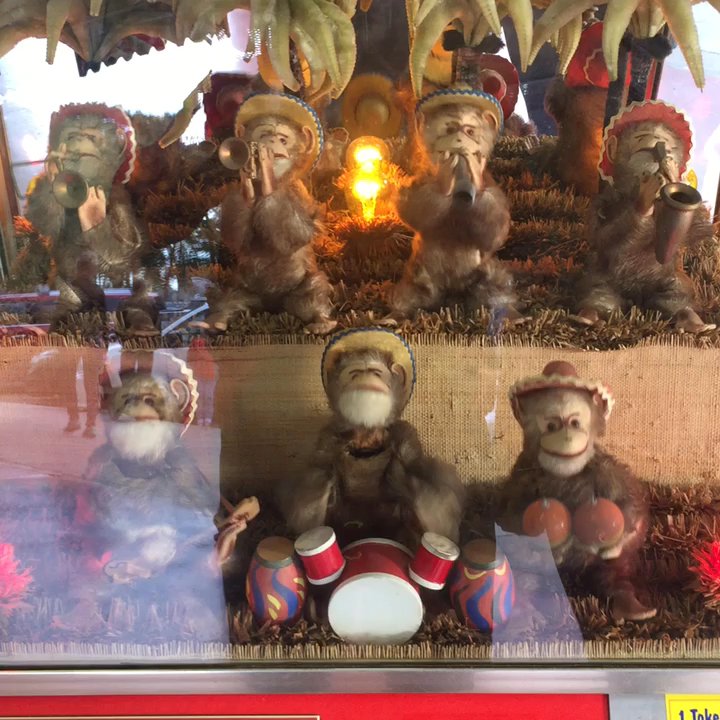 Salem Willows Arcade - Musical Monkeys! - Arcades Near Me - Salem, Massachusetts