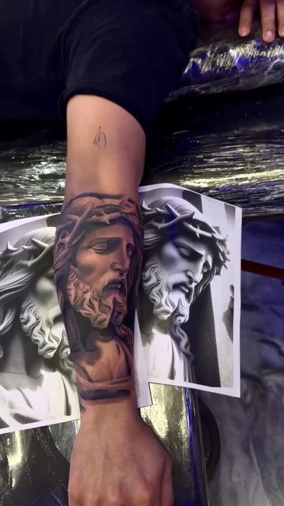 Uptown Tattoo - Carlos Alcaraz did amazing work!! Clean details and came out exactly how I wanted it wouldn't go anywhere else but here for tattoo work!!! - Tattoo Near Me - Whittier, California