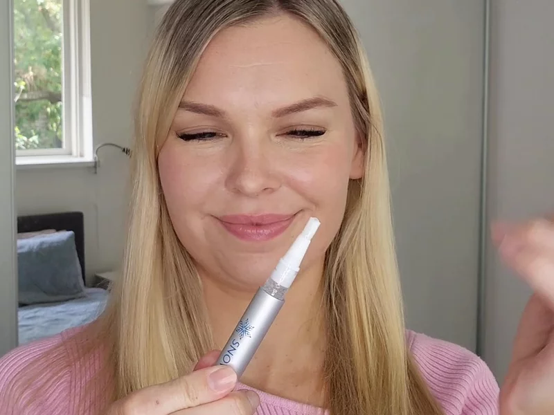 Video for teeth whitening