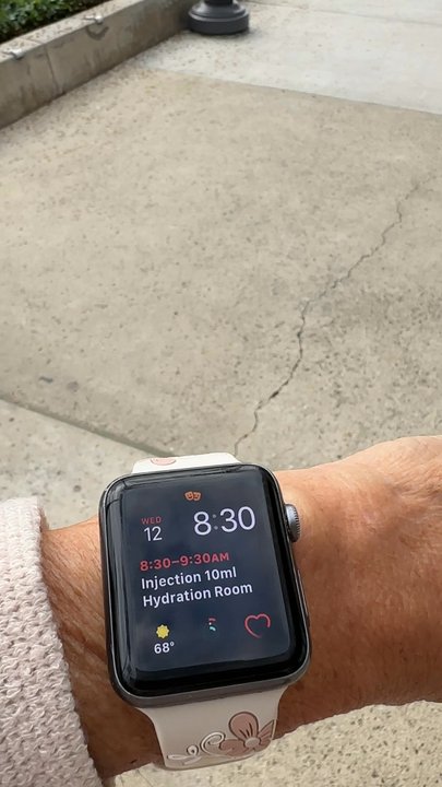 Hydration Room - Apple Watch with time stamp or locked door. - IV Hydration Near Me - Brea, California