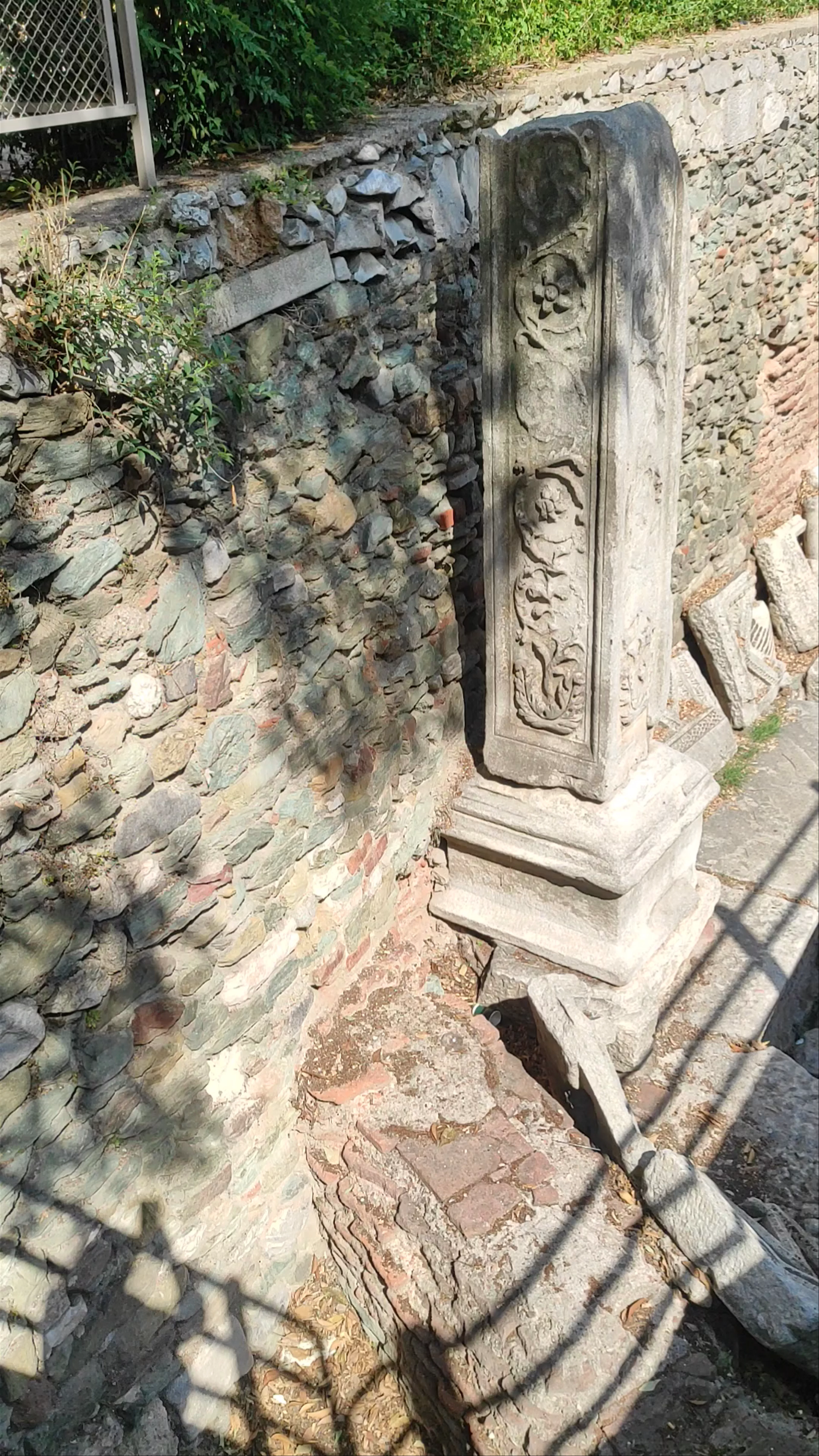 Monumental Fountain Ruins