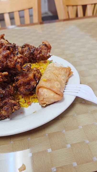 China Fresh - Close-up of the Chicken on the Stick dinner. - Chinese Near Me - Salem, Virginia