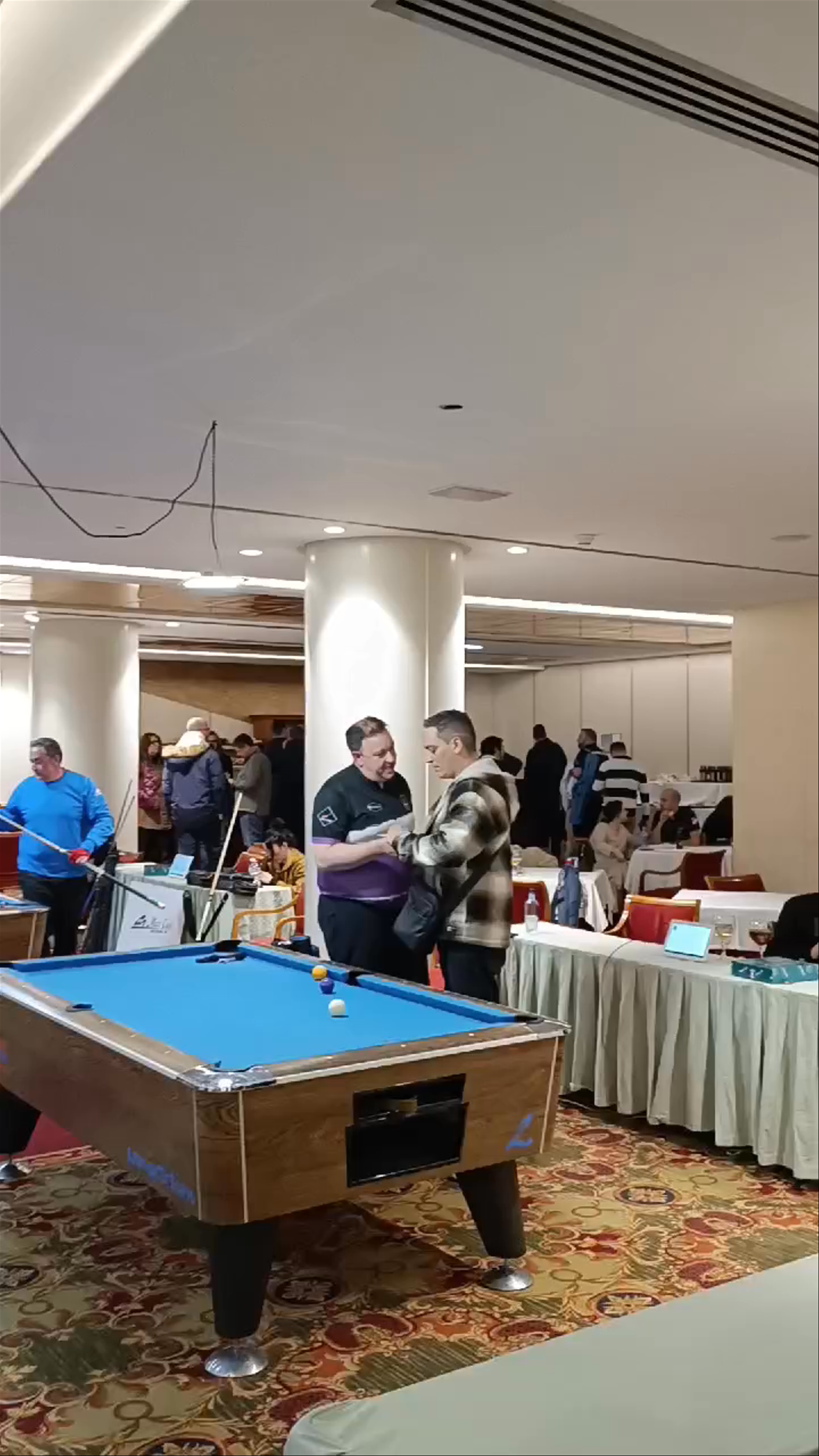 Pool Tournament at Hotel Exe Boston in Zaragoza, Spain
