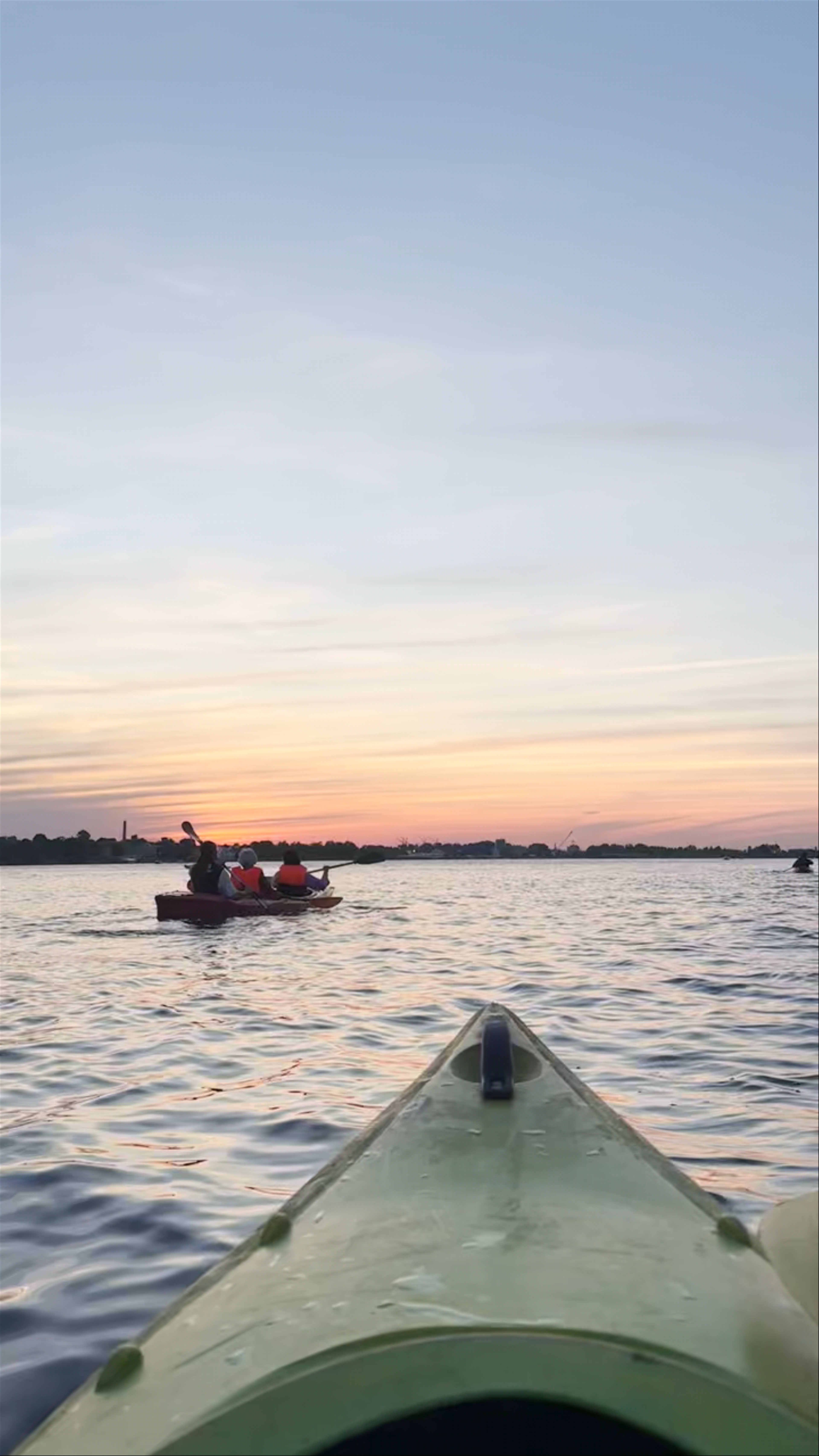 Sunset Kayaking at Andrejostas Kvartāls, Riga