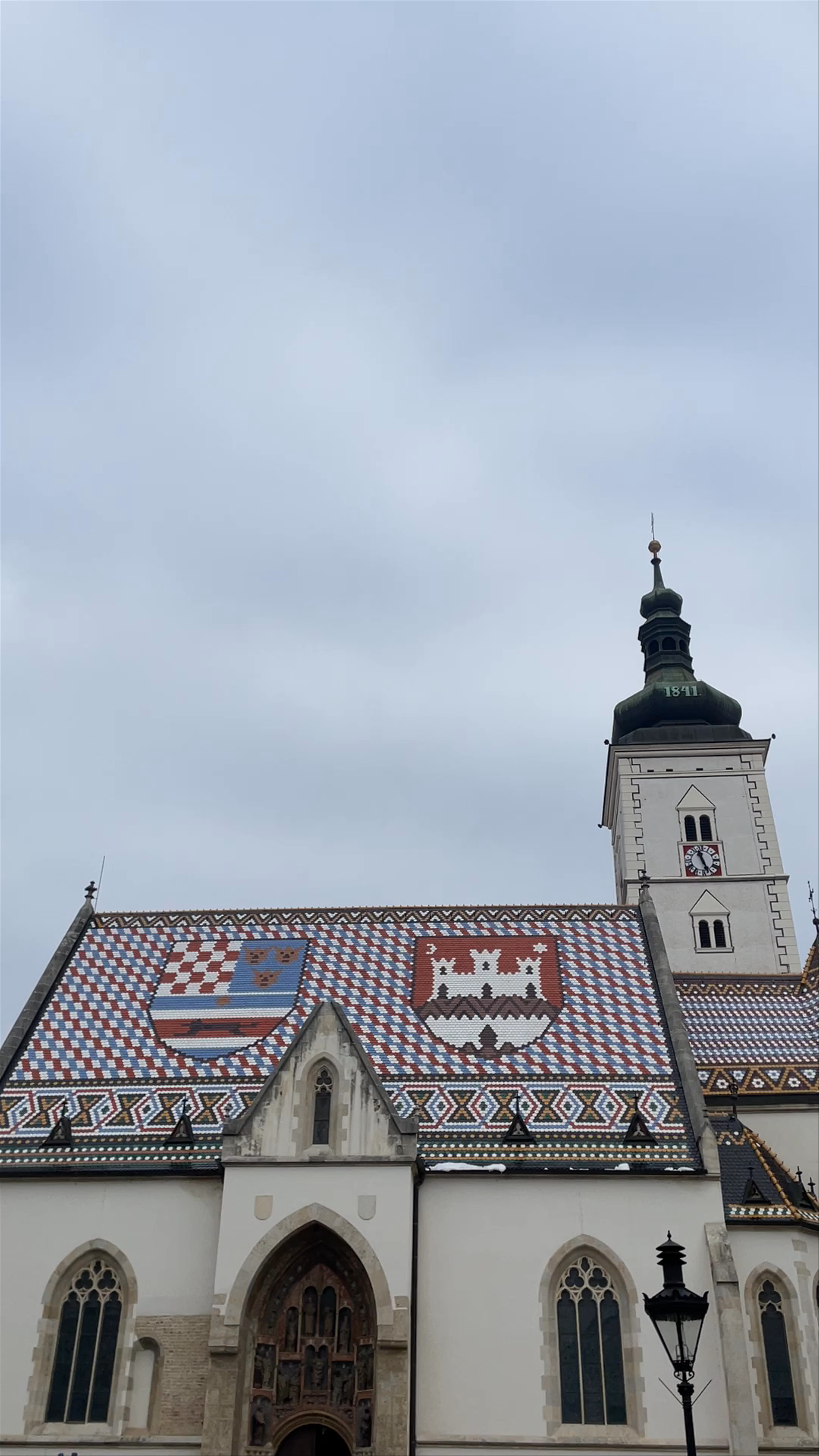 St. Mark's Church: Iconic Mosaic Roof in the Heart of Zagreb