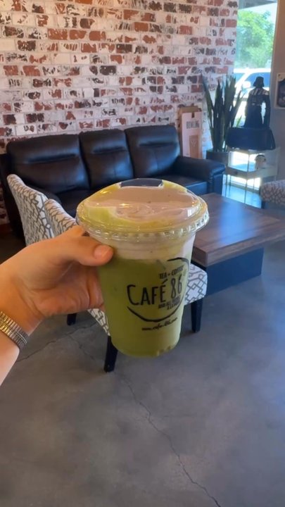 Cafe 86 - Matcha latte - Desserts Near Me - Antioch, California