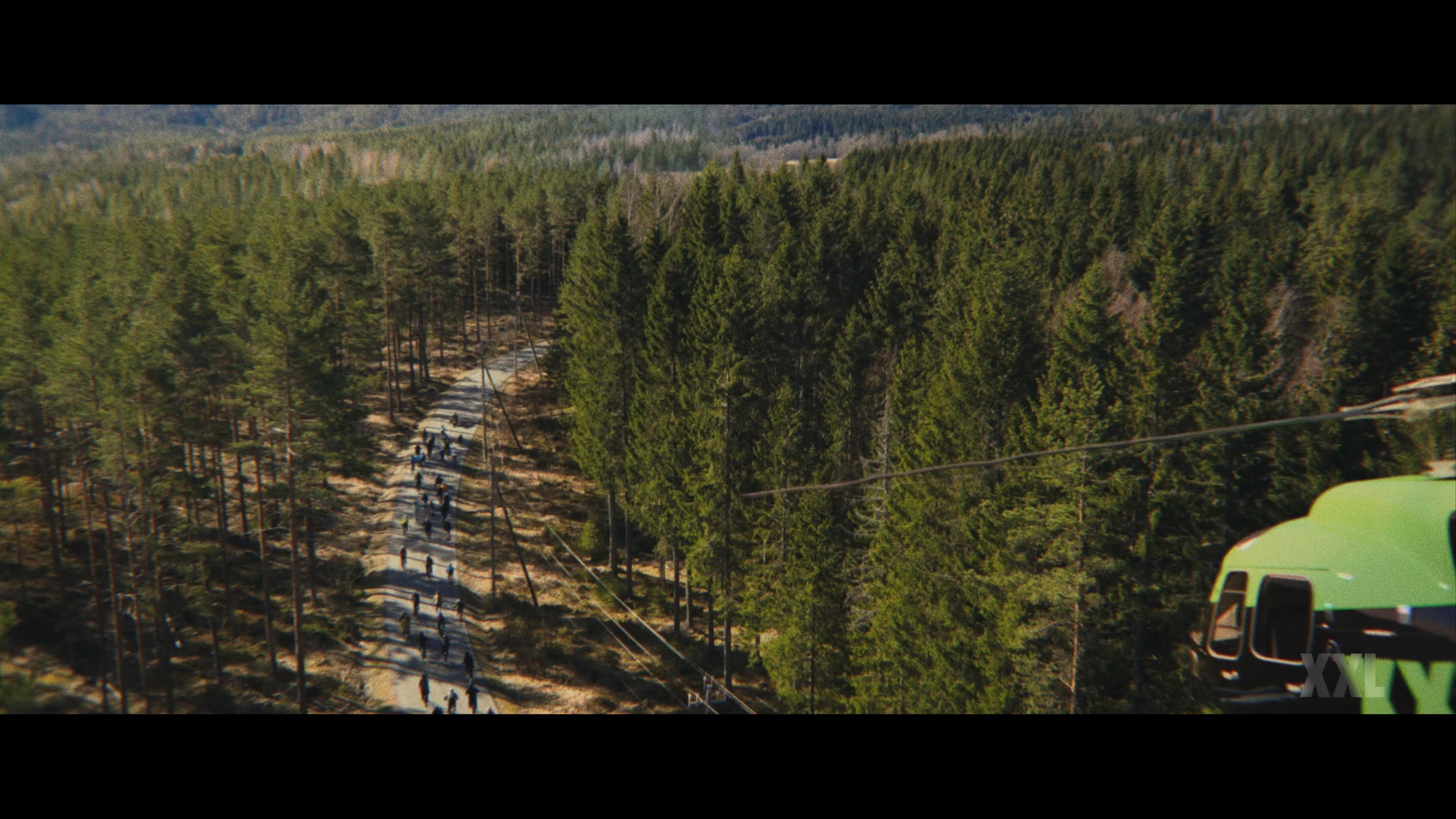 Ultra Arm / Drone: DJI Inspire 2 providing aerial cinematography for All Cyclists United for På Film - XXL, demonstrating High-speed tracking capabilities and cinematic aerial storytelling.