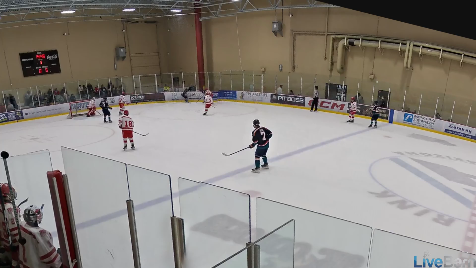 JJ Gonzalez's Impressive Goal: Battle on the Boards with California Wave 18AA.