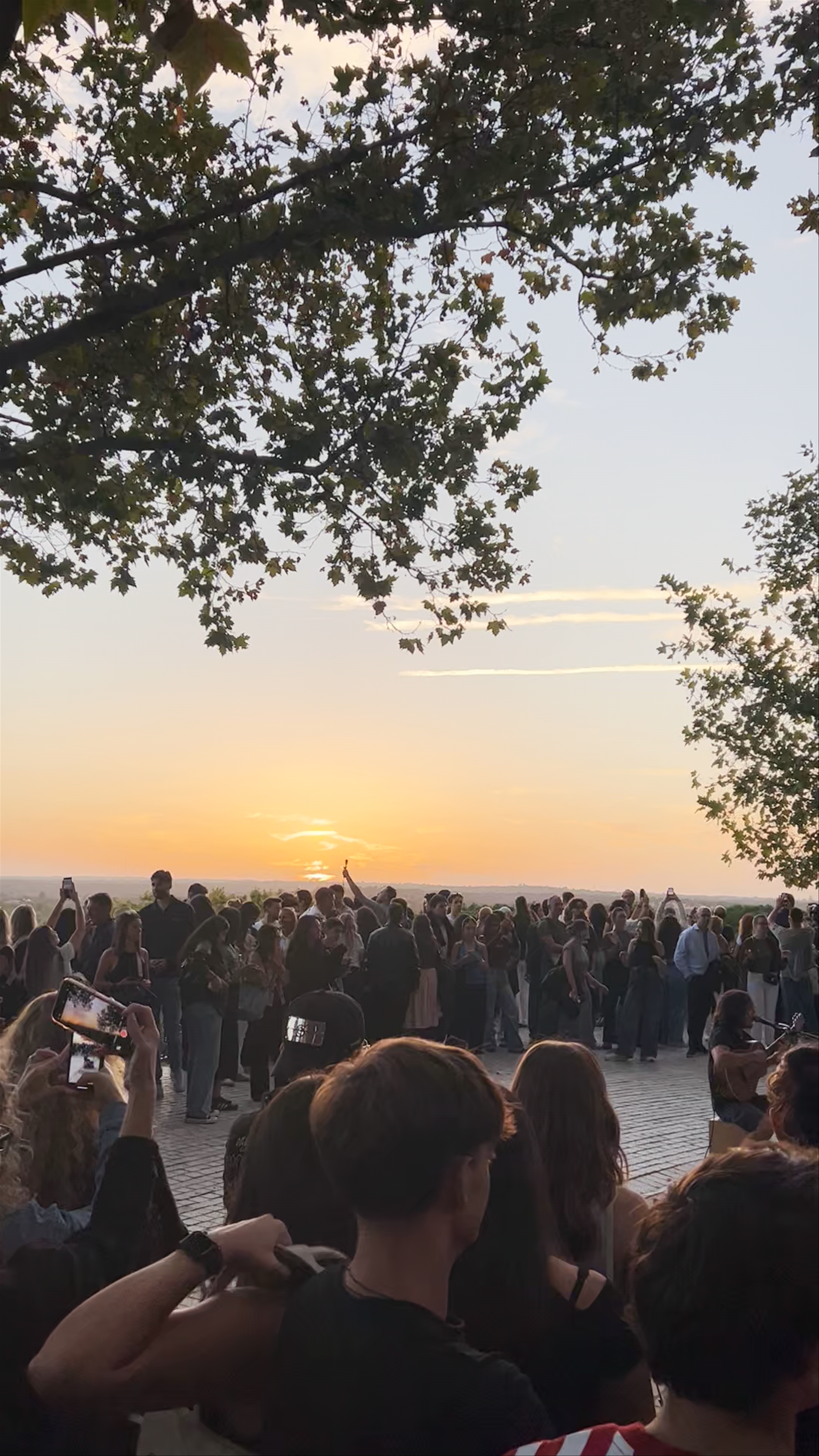 Sunset Gathering at Templo de Debod, Madrid