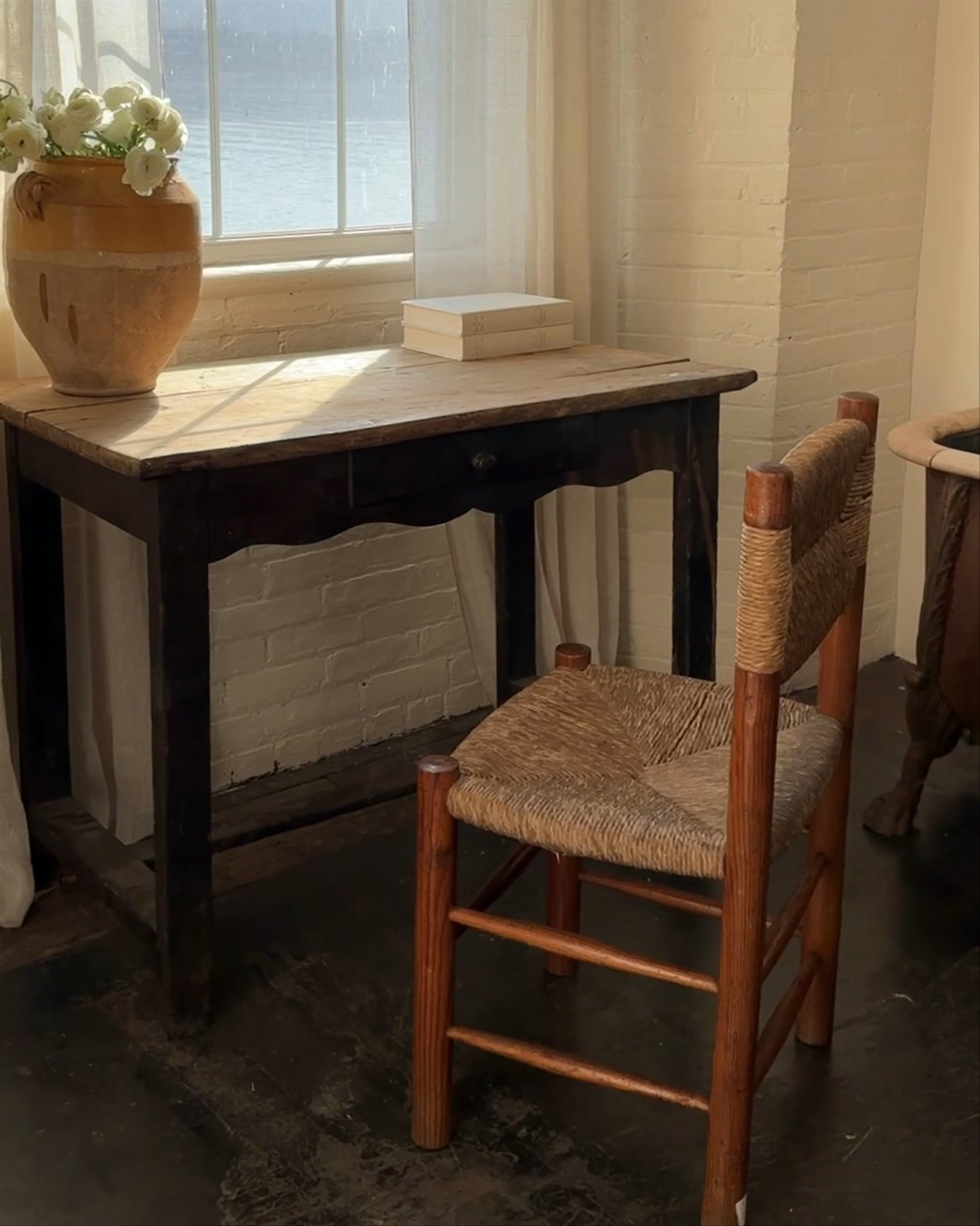 French Scalloped Desk