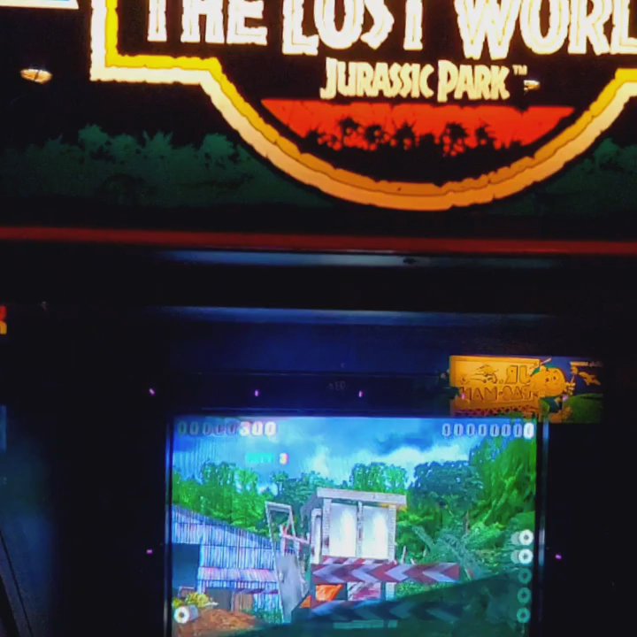 RetroCade - Lights, Camera, Action!  Jurassic Park shooter game, plenty of action, smooth graphics.  Retrocade in Rowlett, Texas - Arcades Near Me - Rowlett, Texas