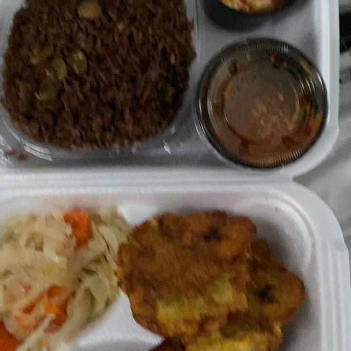 Caribbean Spice - Here is me trying to teach my Southern In Laws what everything was on their plate in Creole - Cajun/Creole Near Me - Marietta, Georgia