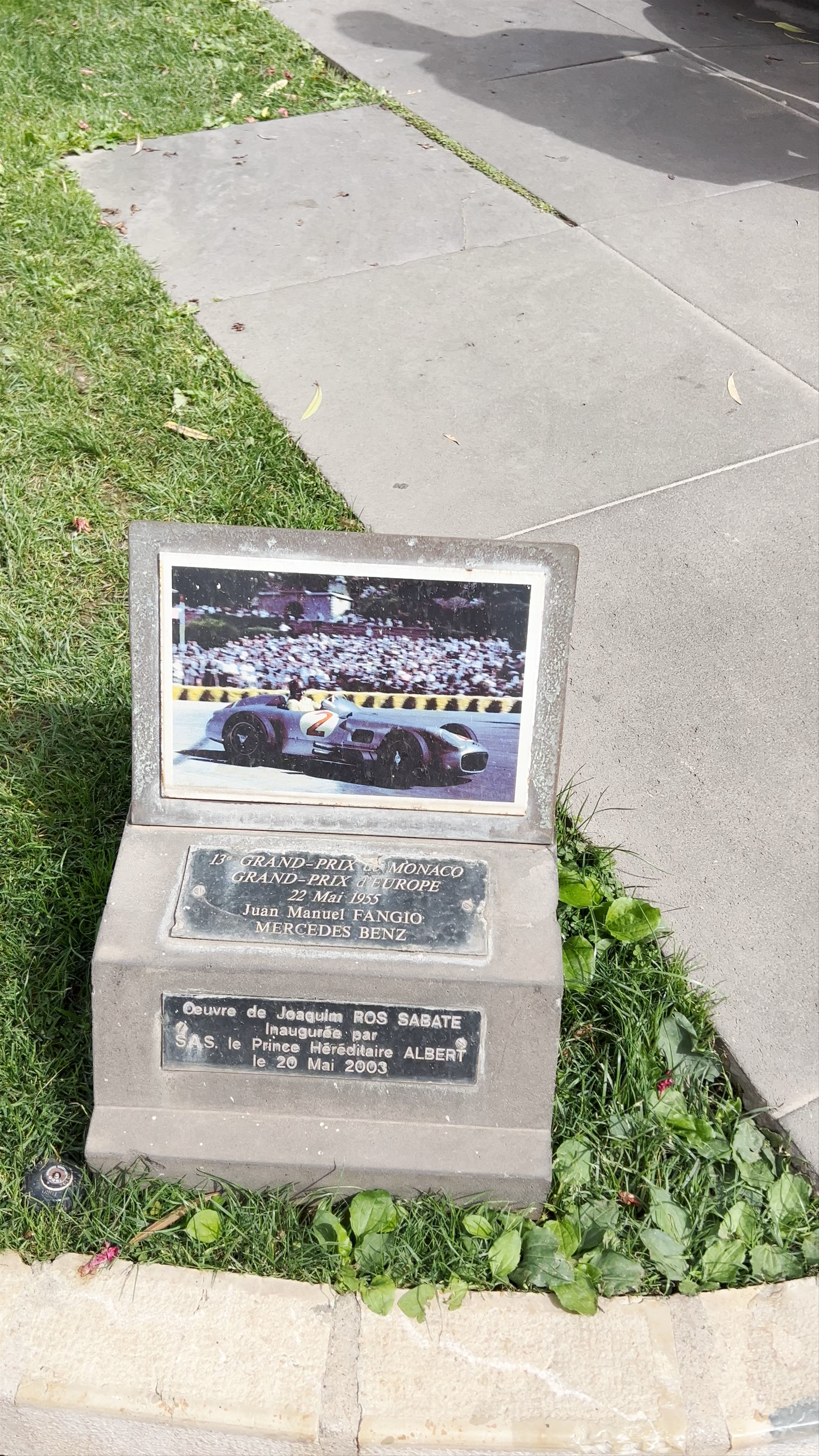 Juan Manuel Fangio Statue