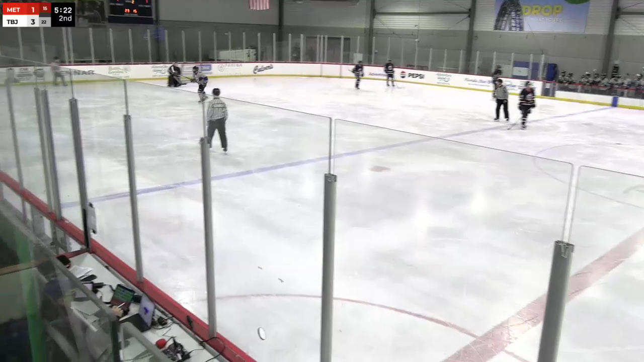 Riley Furbeck's 5 Hole Goal at Tampa USPHL Showcase