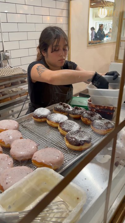 The Goods - Fresh chocolate dipped donuts - Donuts Near Me - Carlsbad, California