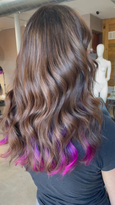Studio 303 - These extensions were the perfect pop of color and so comfortable - Hair Salons Near Me - Englewood, Colorado