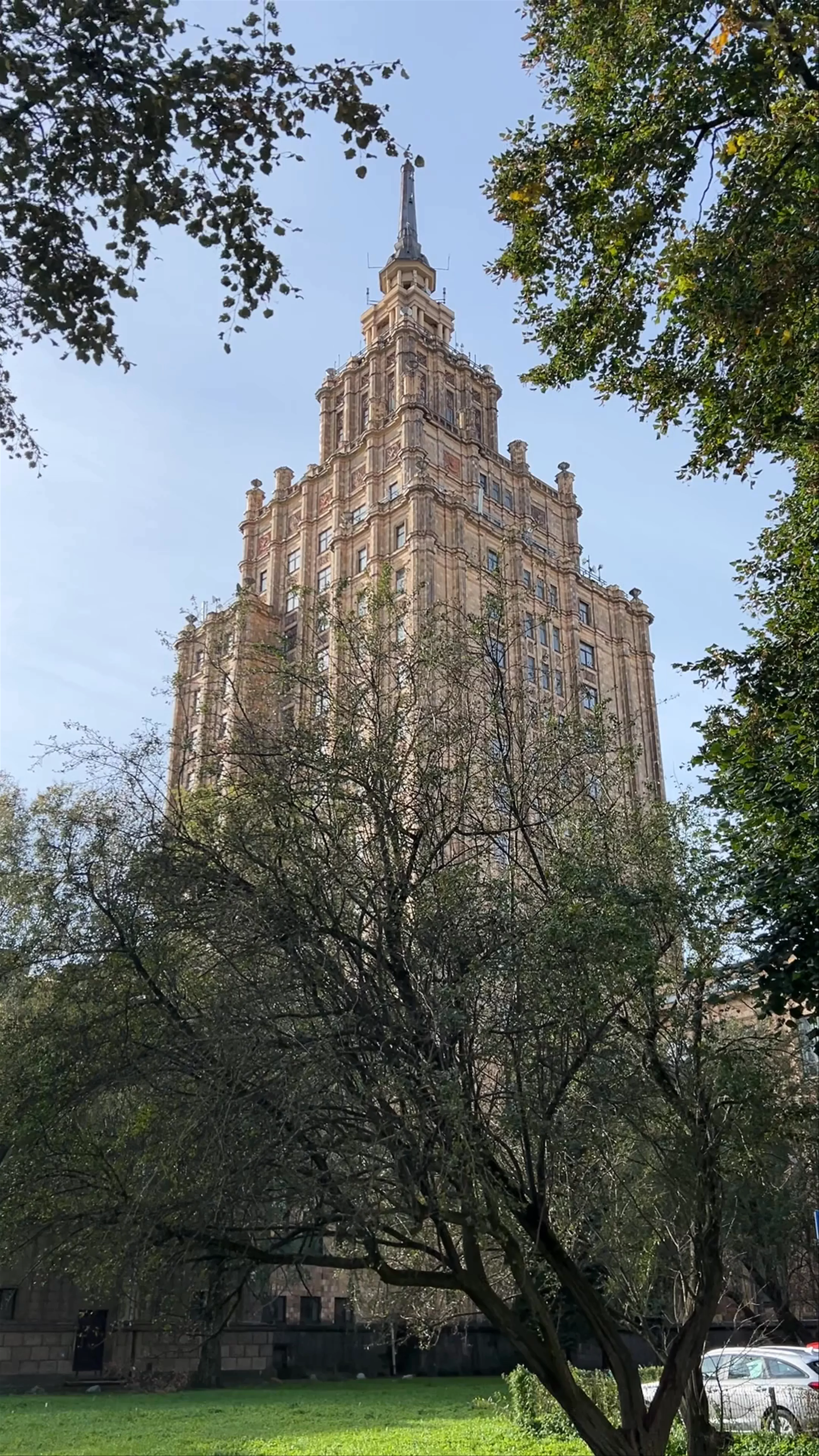 Latvian Academy of Sciences Observation deck, Latgale Suburb, Riga, Latvia