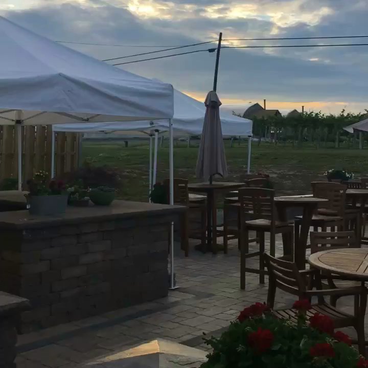 Northern Flow Vineyard - Beautiful patio views at Northern Flow Vineyard - Wine Tasting Room Near Me - Clayton, New York