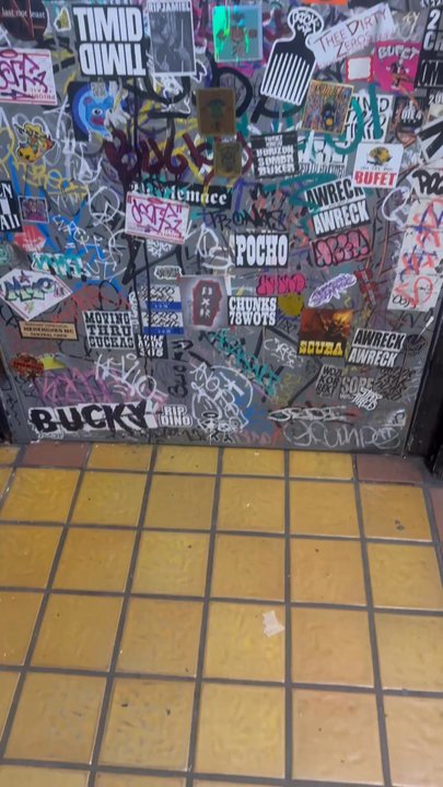 Caravan Lounge - The coolest bathroom in the South Bay - Dive Bars Near Me - San Jose, California
