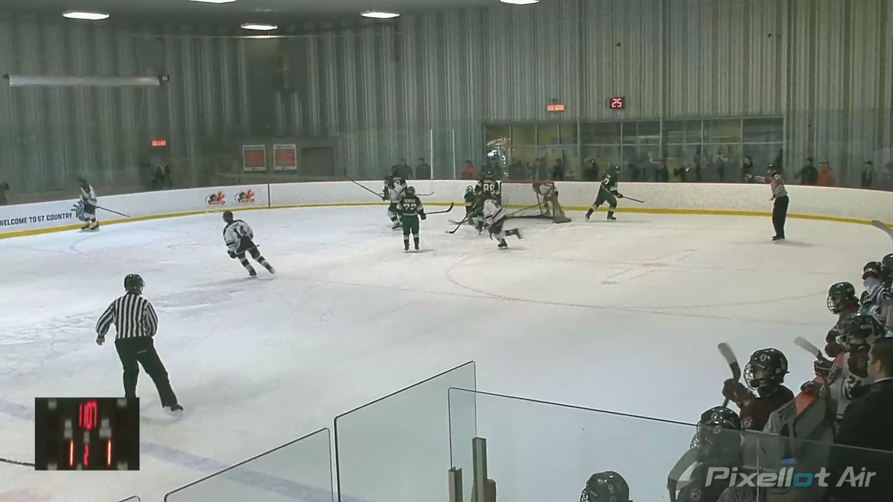 #19 White - Braeden McColgan's  Playoff Goal vs Wild U15