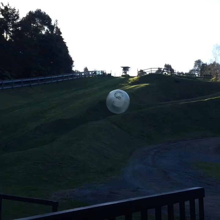 ZORB Rotorua - Track 2 - water filled (warm water) - Zorbing Near Me - Rotorua, BOP