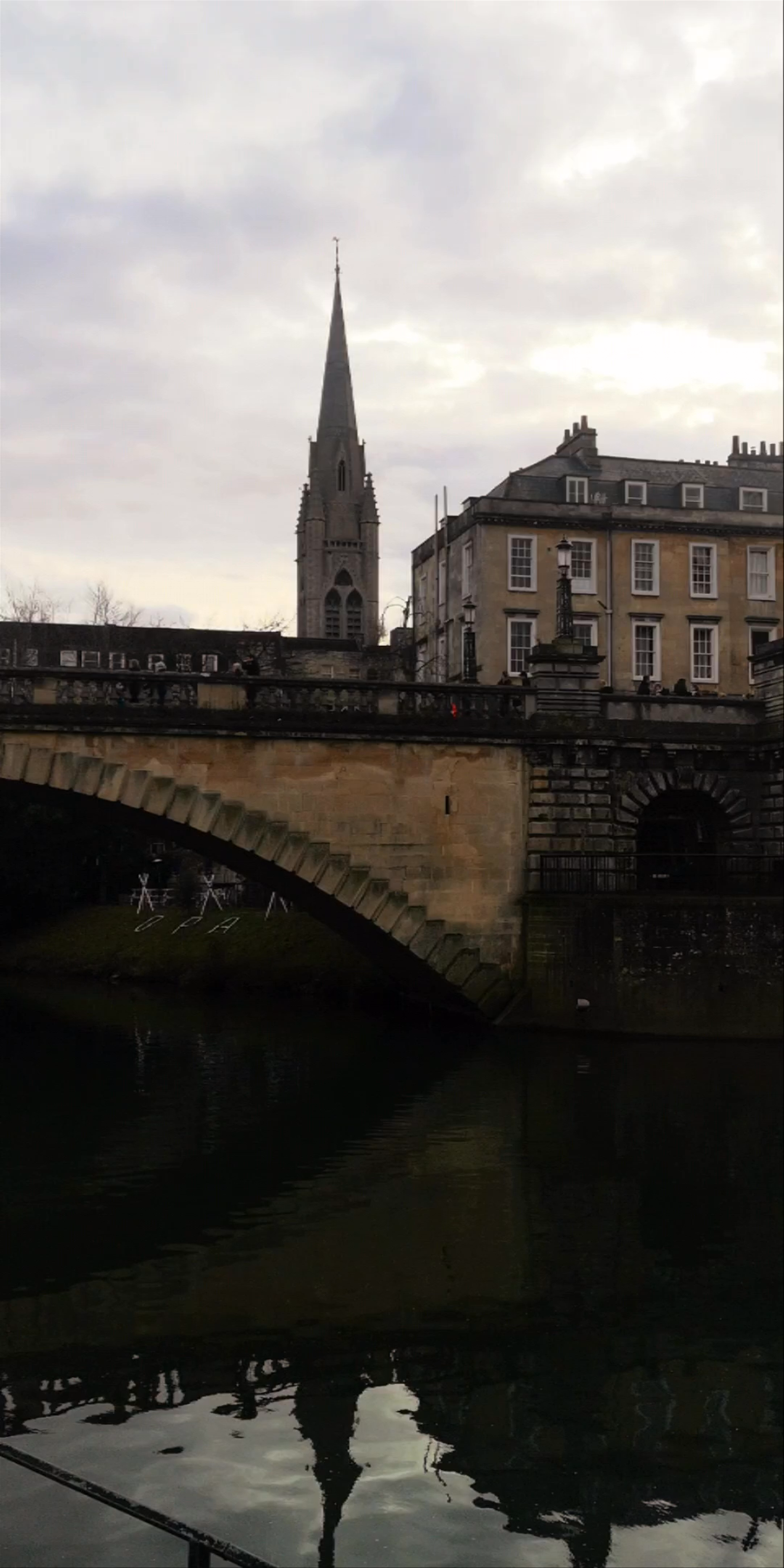 Pulteney Bridge and Riverside Serenity in Bath, UK