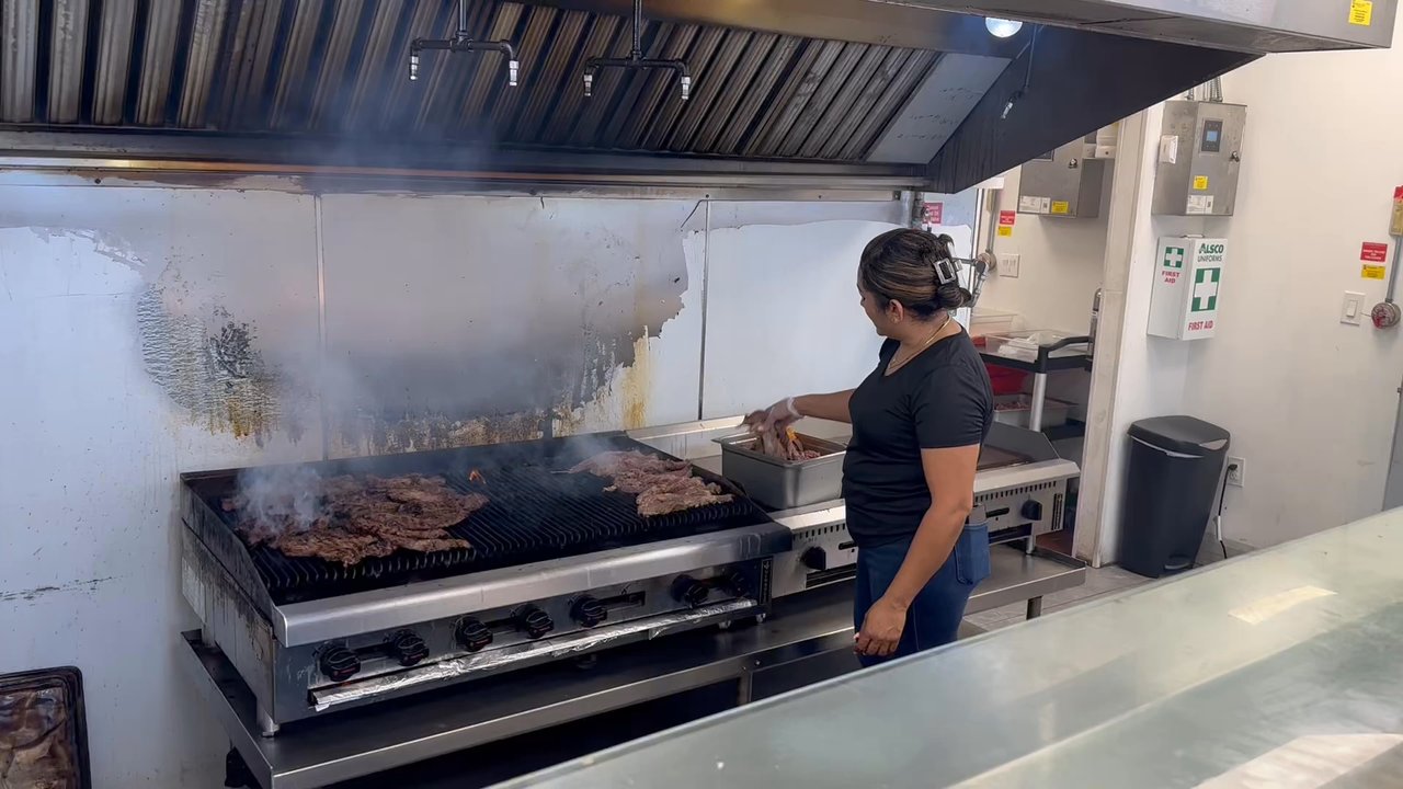 Pinolandia - Cooking up the carne asada - Nicaraguan Near Me - Pembroke Pines, Florida