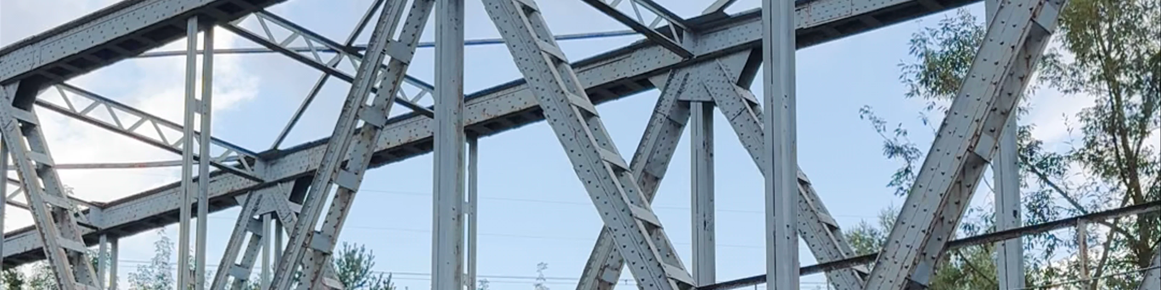 Old railway bridge over Mazā Jugla