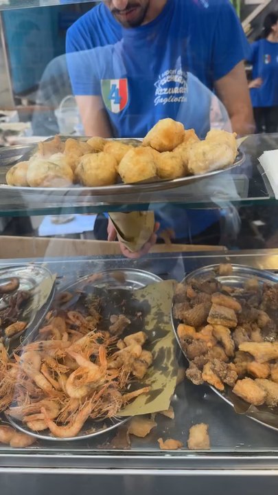 Pescheria Azzurra - Cuoppo Di Mare | 7€ - Seafood Markets Near Me - Naples, NA