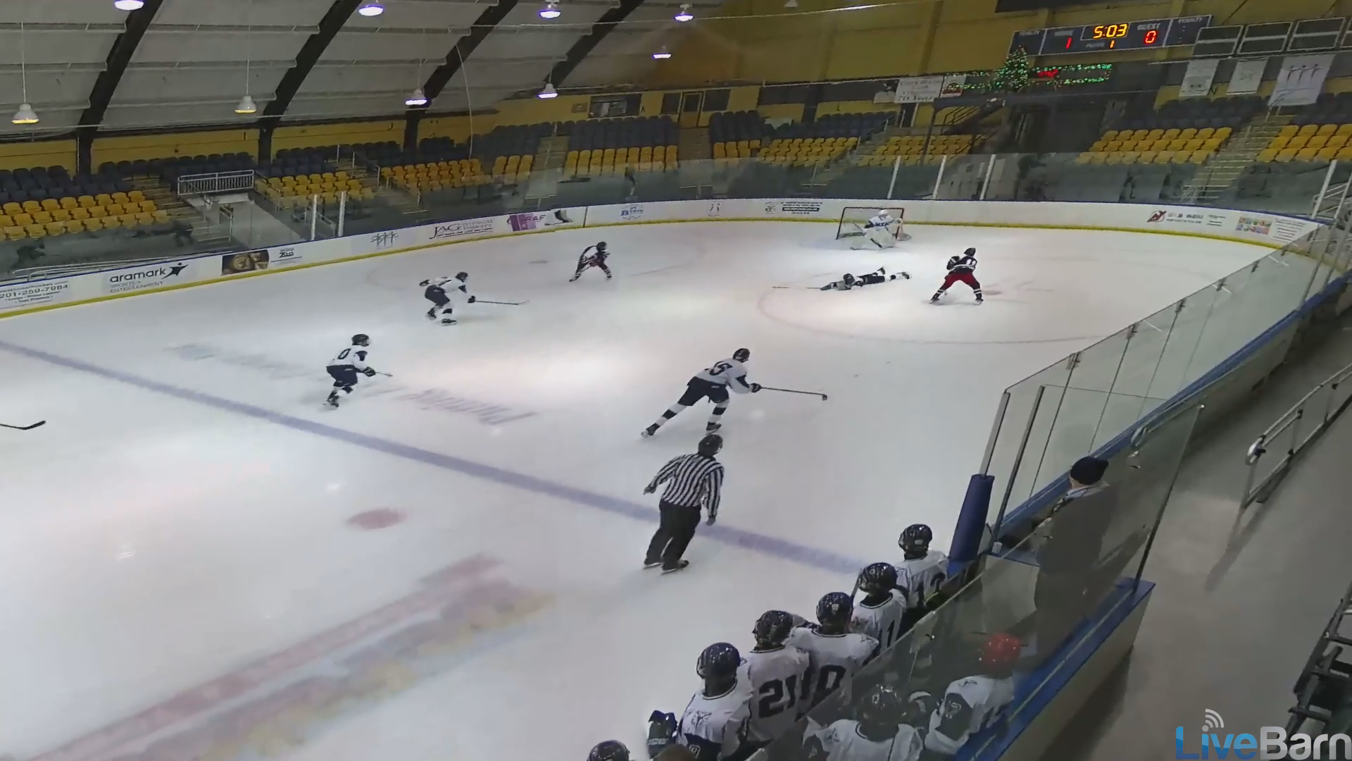 Abel Grimaldi's One-Timer Goal | NCB HS