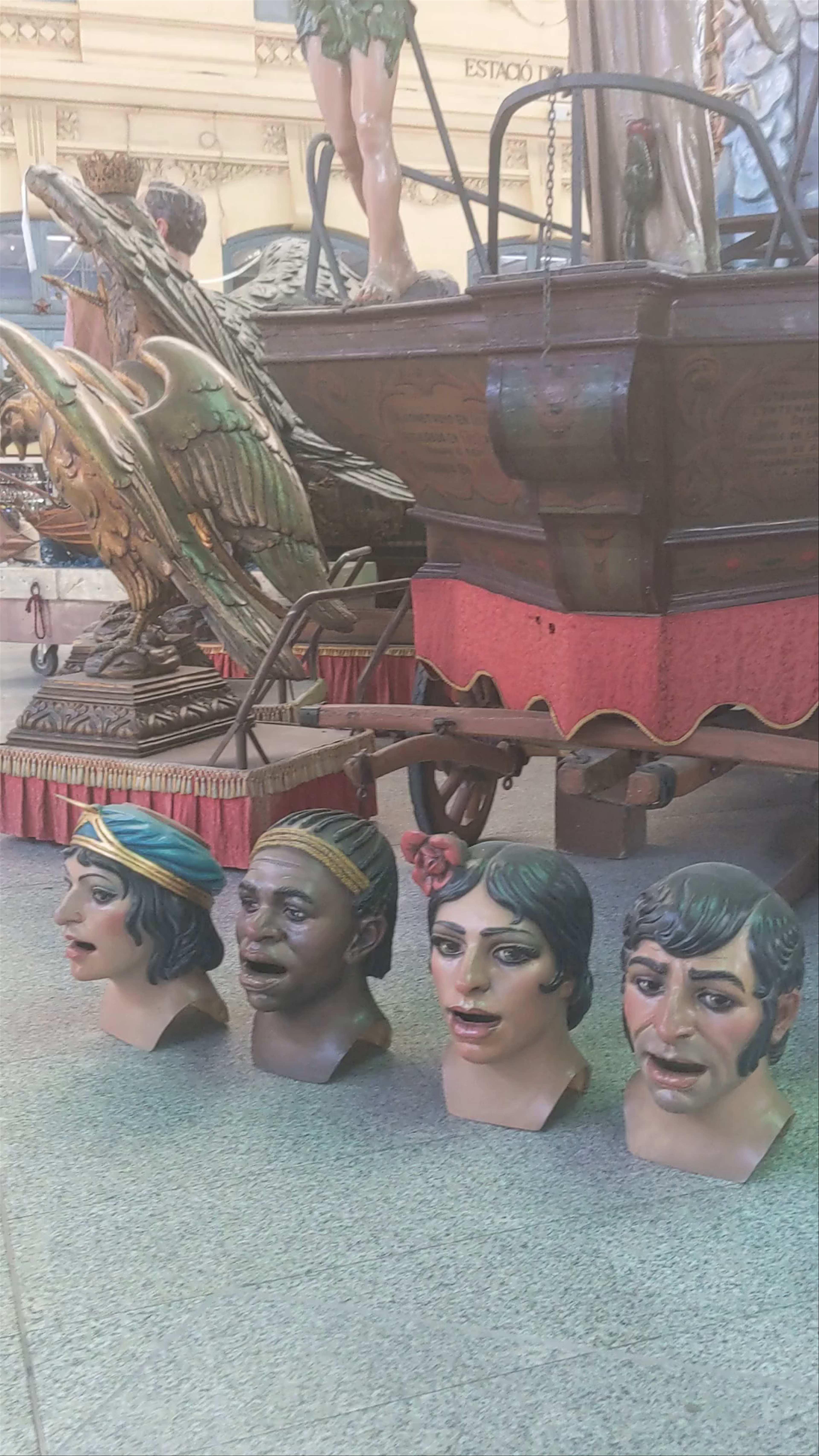 Estación del Norte: Valencia's Historic Festival Figures