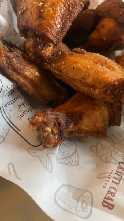 Crafty Crab - Lemon Pepper Wings - Seafood Near Me - Pompano Beach, Florida