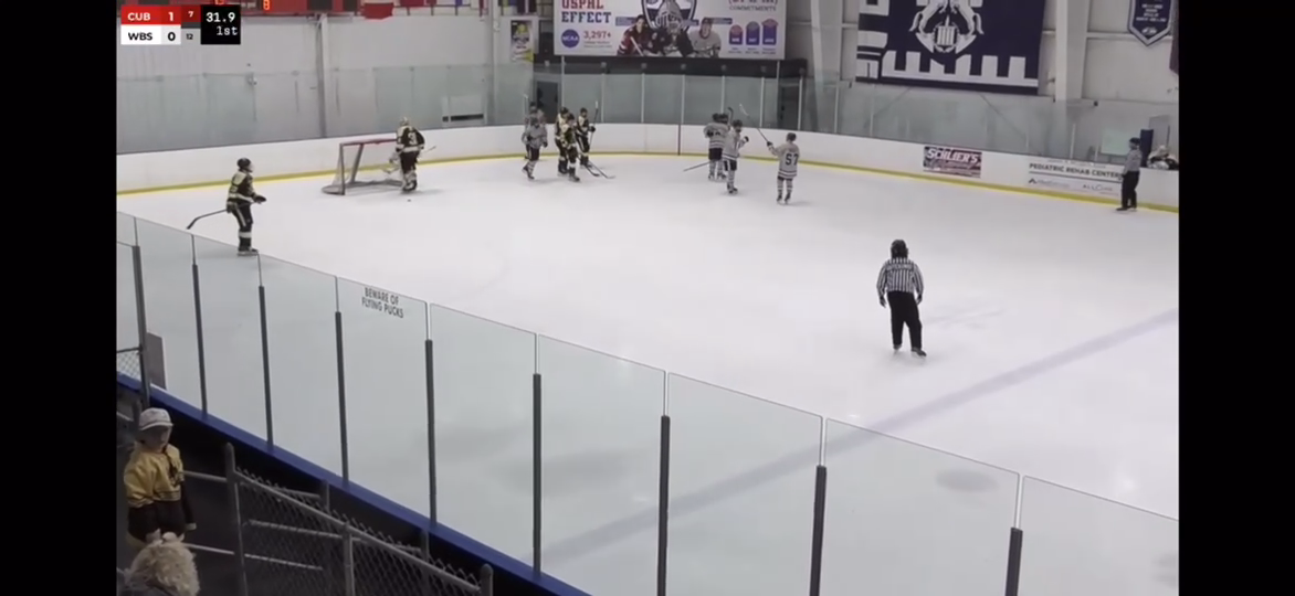 Nico Capriotti's Game-Tying Goal in Sectional Finals | WB/Scranton Knights
