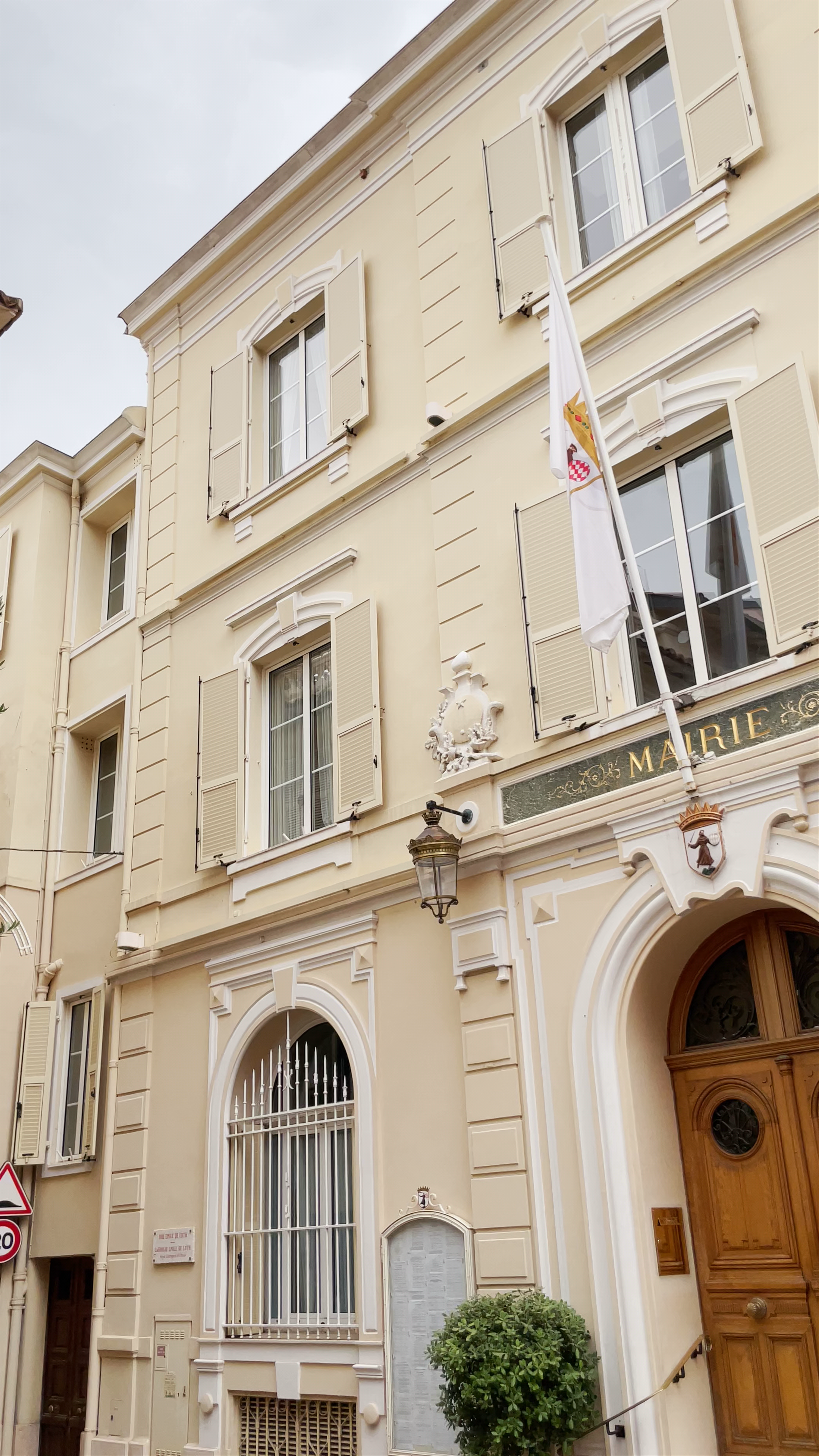 Historic Elegance at Mairie de Monaco, Place de la Mairie