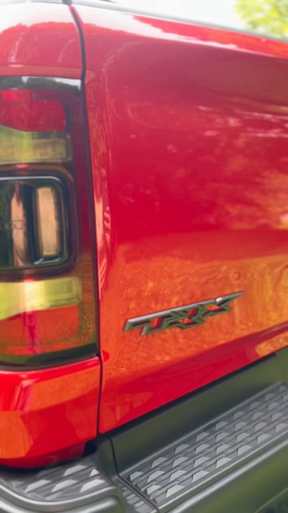 Peachy Clean Auto Spa - Supercharged Ram TRX ready to turn heads this summer with our exterior wash and wax service - Car Wash Near Me - Marshfield, Vermont