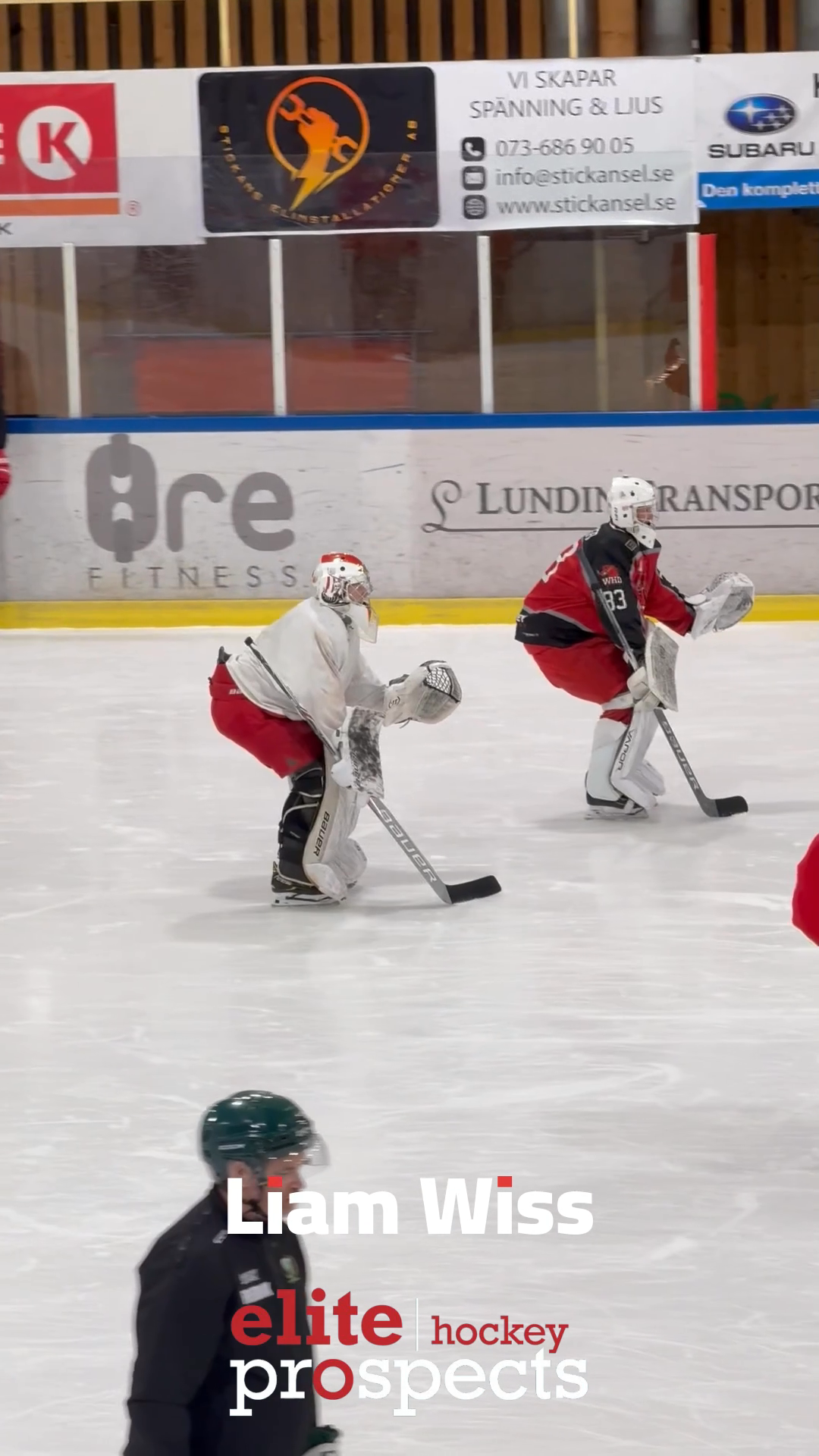 Liam Wiss: Goalie Skate Practice Summer 2025