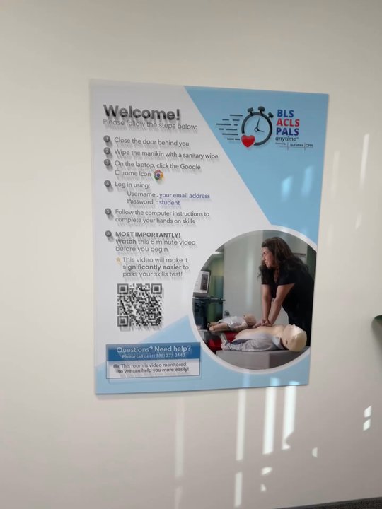 SureFire CPR - Skills room. Very clean and there is a fan. Use it. You can get to sweating pretty early on without it. - CPR Classes Near Me - San Bernardino, California