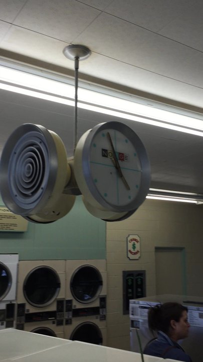 Bay Breeze Laundry - The perfect clock for any respectable laundromat. - Laundry Services Near Me - Two Harbors, Minnesota