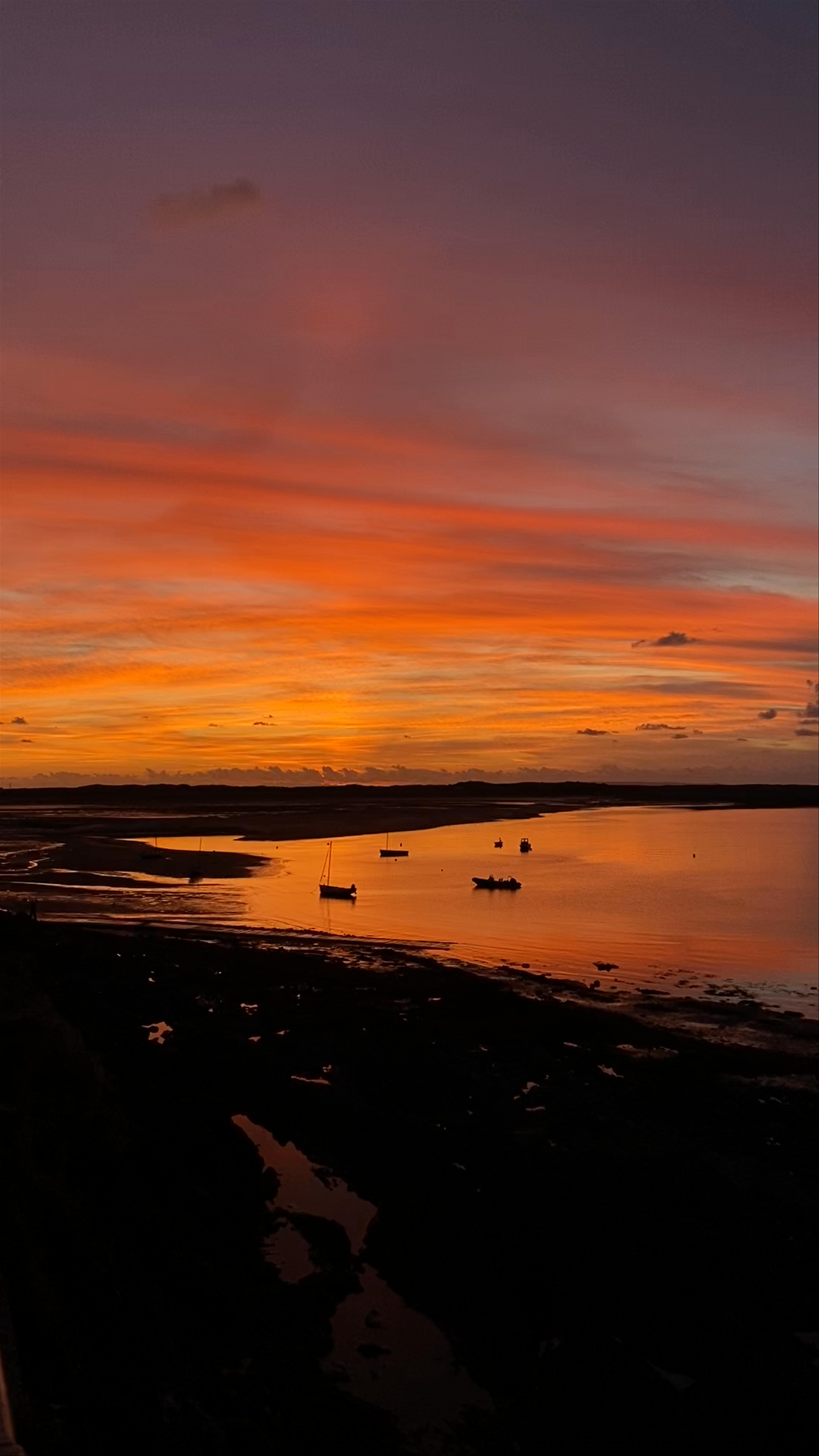Sunset Serenity at RNLI Appledore Lifeboat Station, Devon