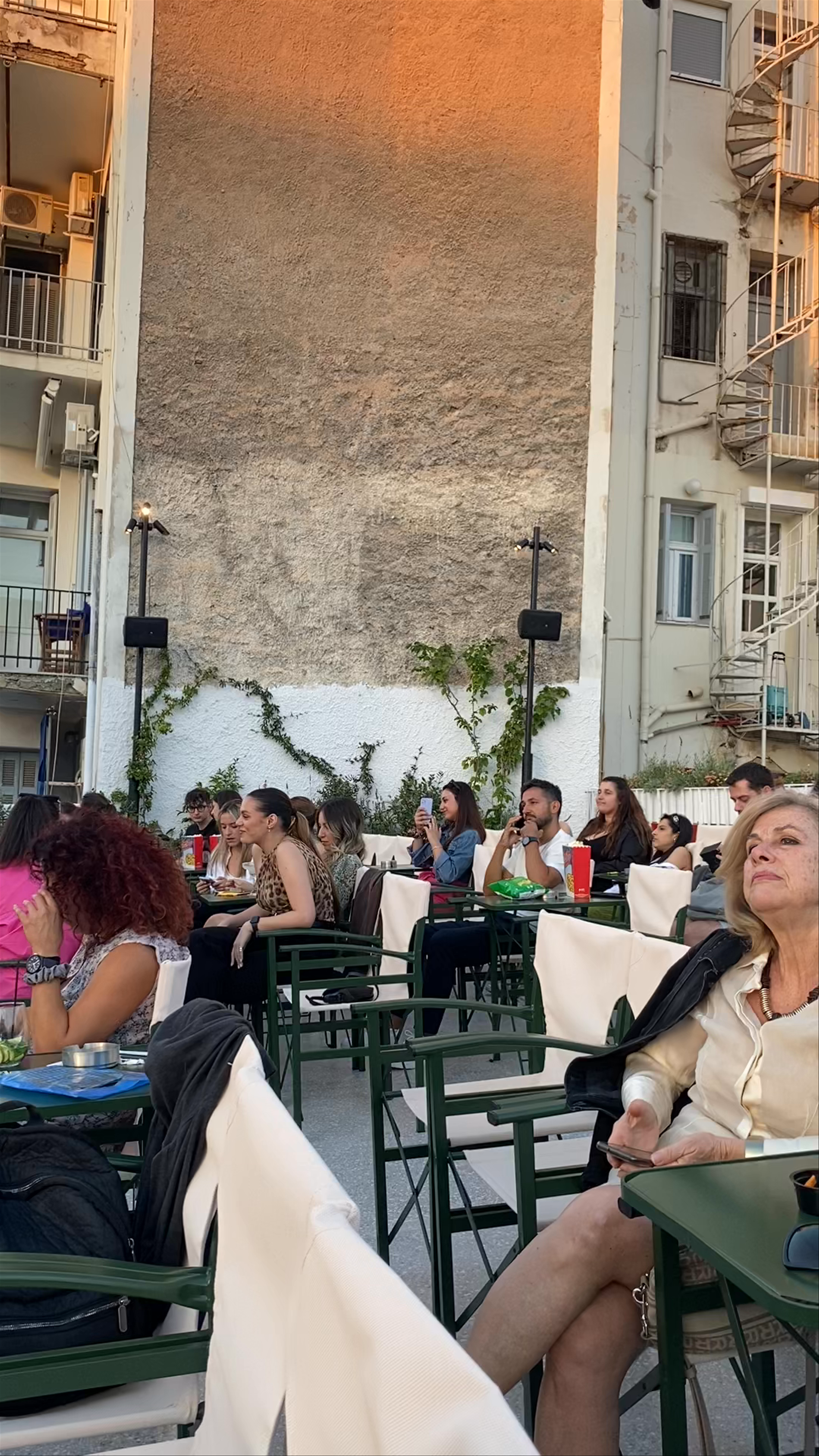 Cine Paris Outdoor Cinema Experience in Athens