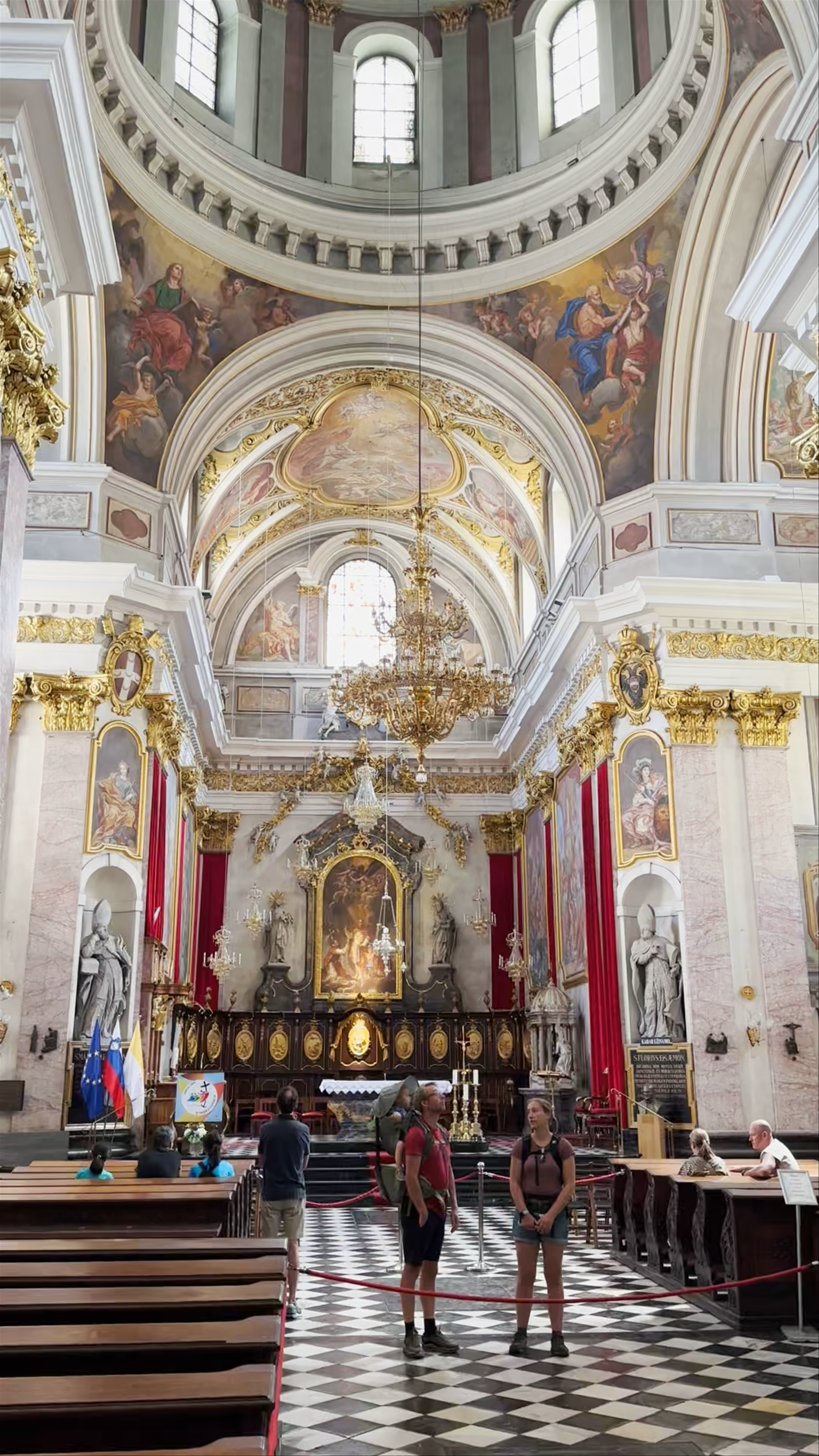 Saint Nicholas' Cathedral: Majestic Baroque Masterpiece in Ljubljana