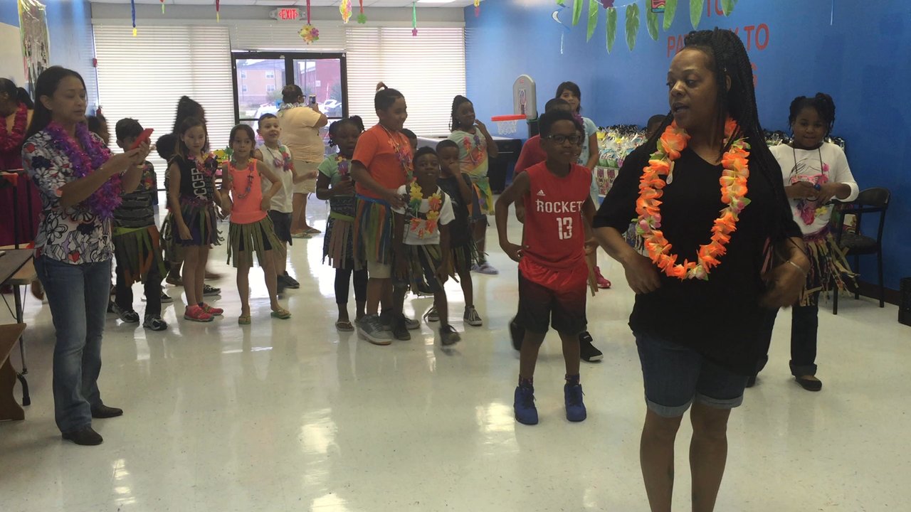Pathway To Learning - Starting off the party with some line dancing! - Preschools Near Me - Houston, Texas