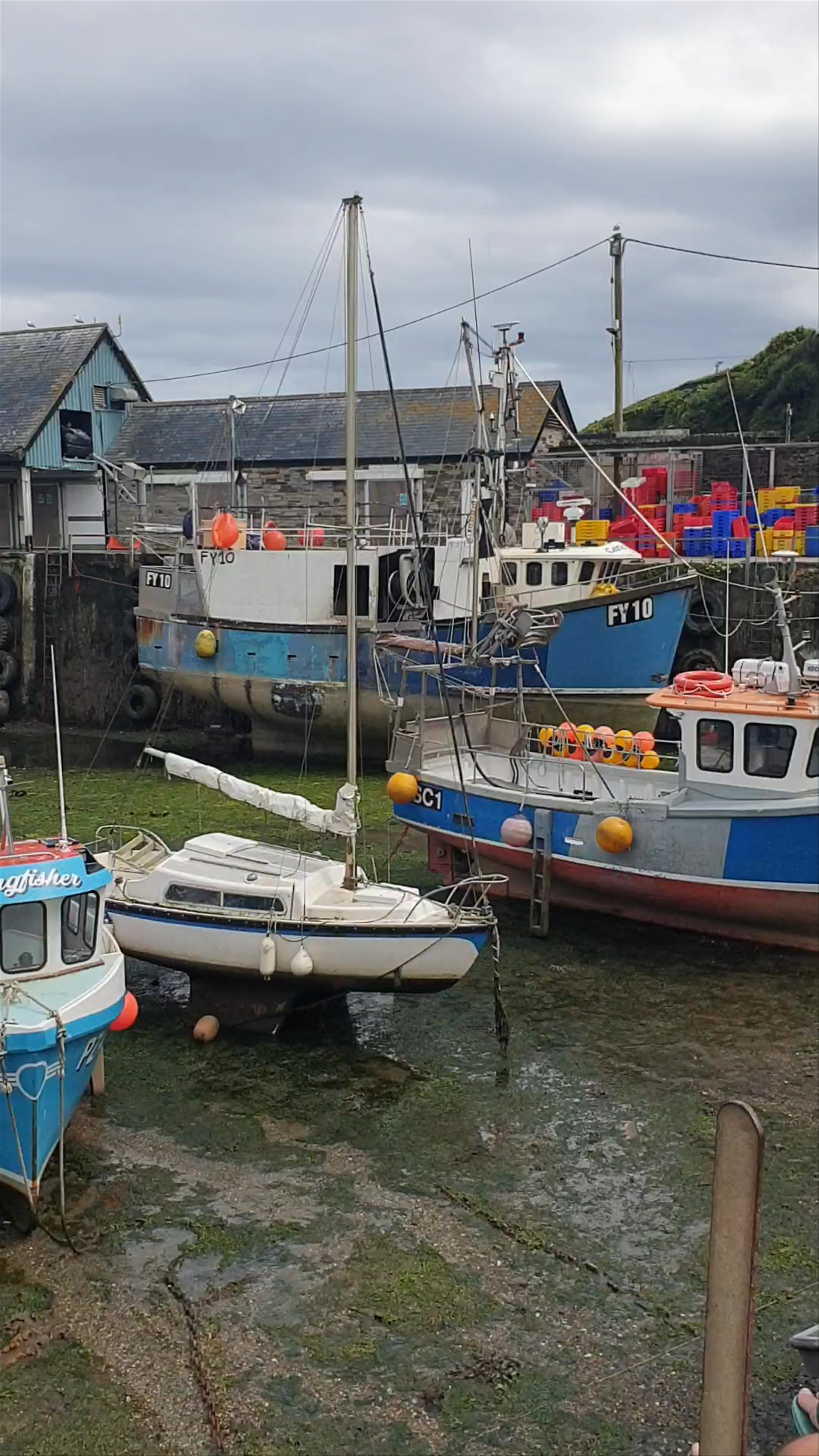 Mevagissey Harbour Wall