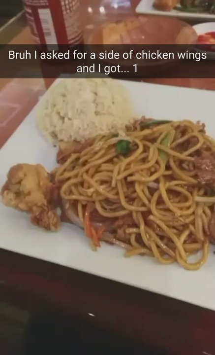 Oriental Garden - The Single Chicken Wing : The Horror Story. Coming in theaters on the day that you really want to disappoint yourself. - Chinese Near Me - Loganville, Georgia