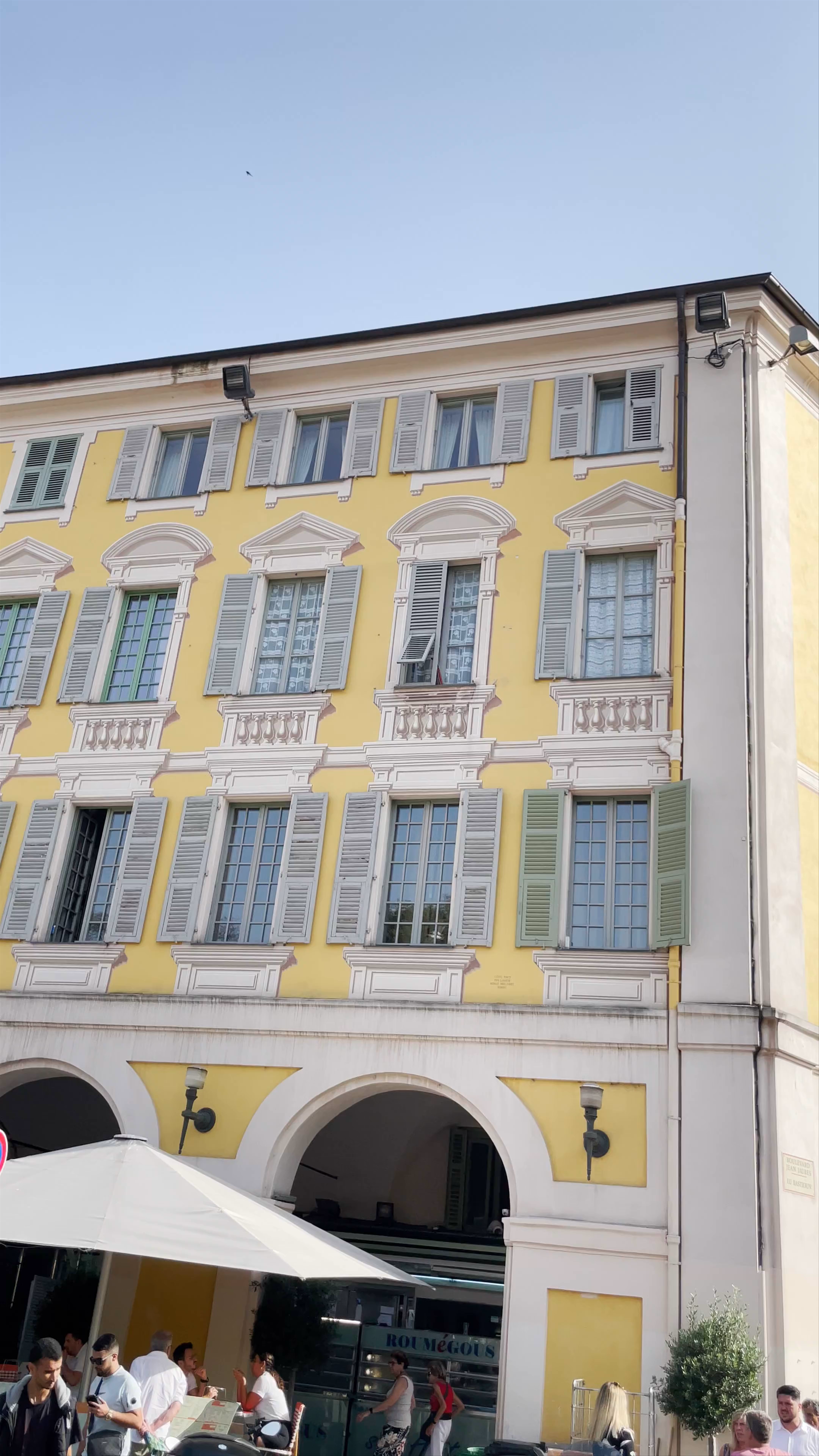 Vibrant Afternoon at Place Garibaldi, Nice