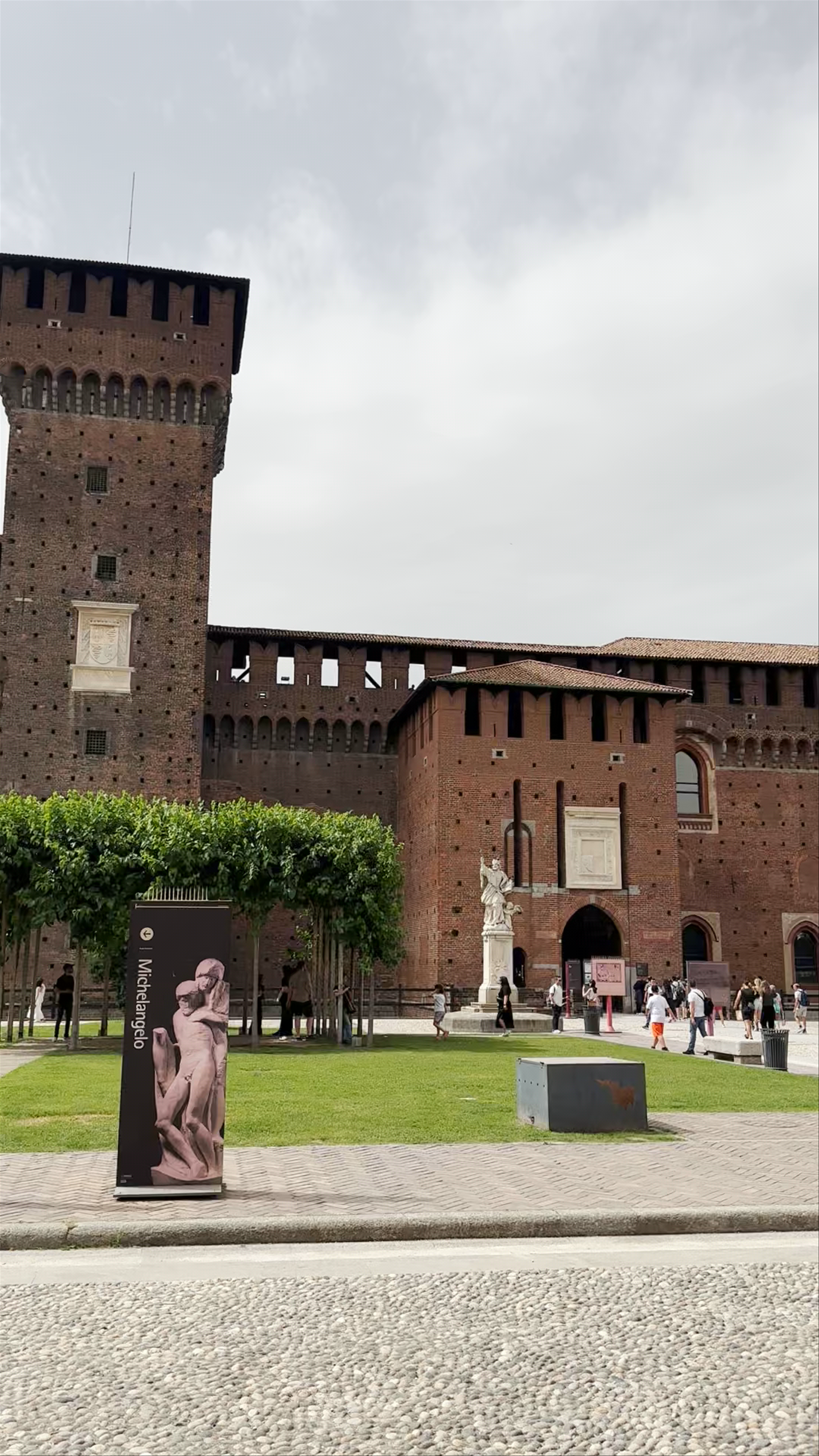 La Torre del Filarete at Castello Sforzesco, Milan